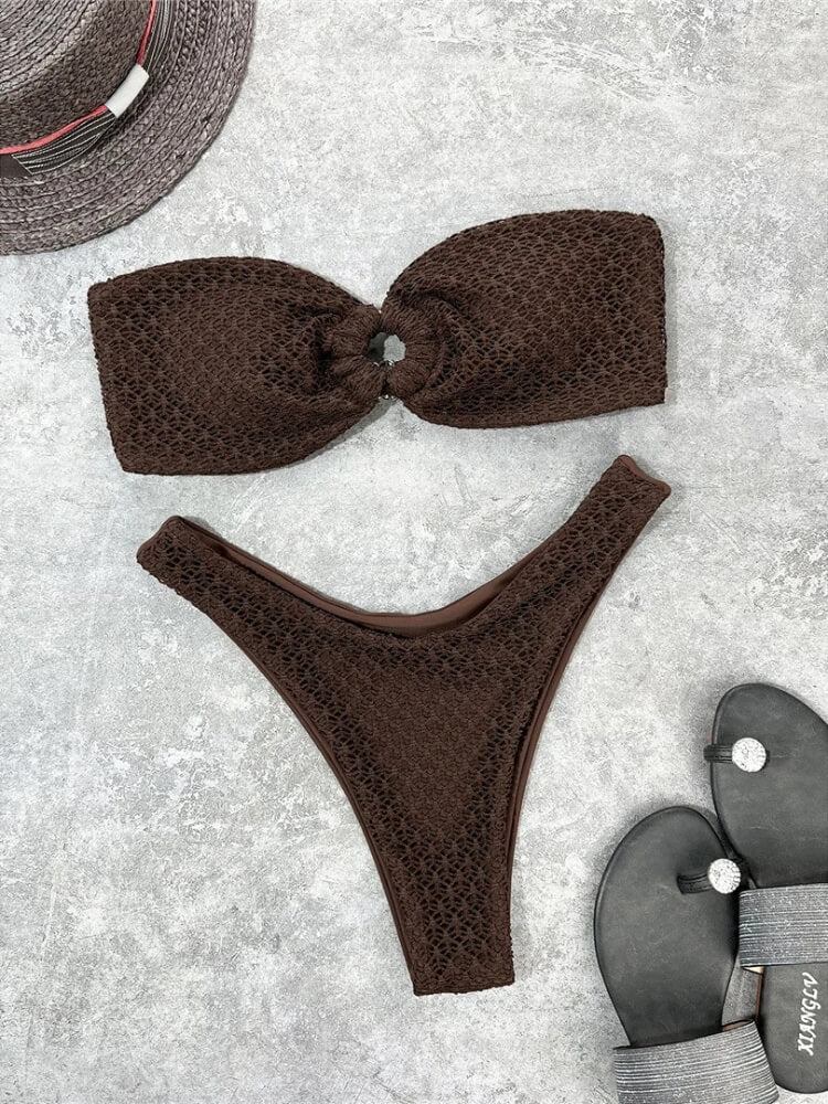 Conjunto Bikini sin tirantes