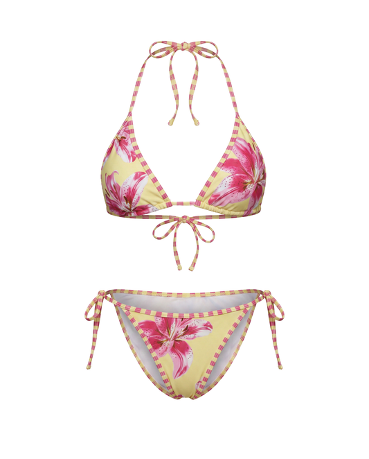Bikini de tirantes triangulares