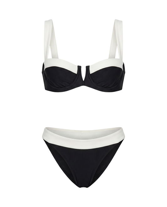 Bikini con tiras ajustables