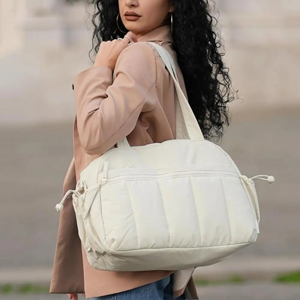 Bolsa Duffle con bolsillo PVC