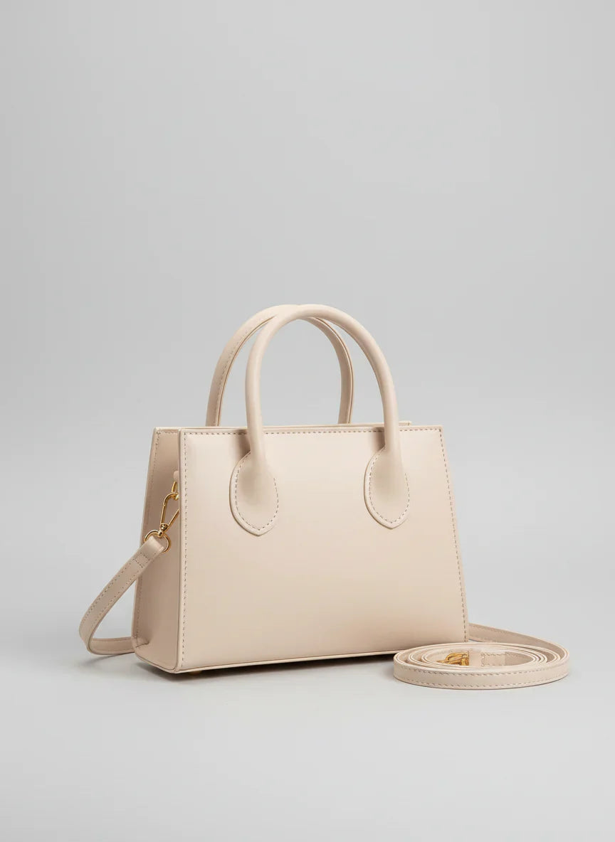 Milano| Bolso tote mini estructurado y minimalista