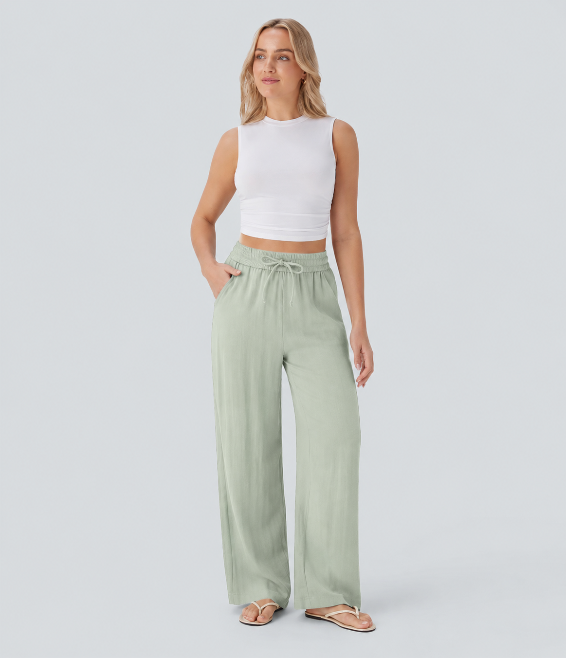 Pantalones Lino Soft