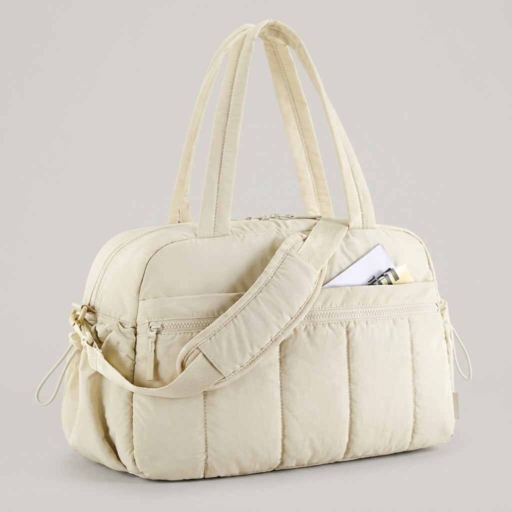 Bolsa Duffle con bolsillo PVC