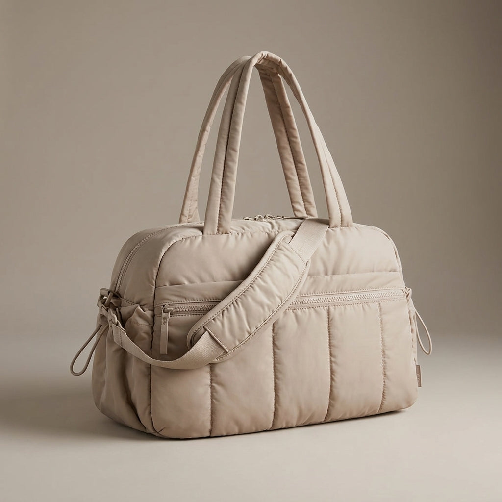 Bolsa Duffle con bolsillo PVC