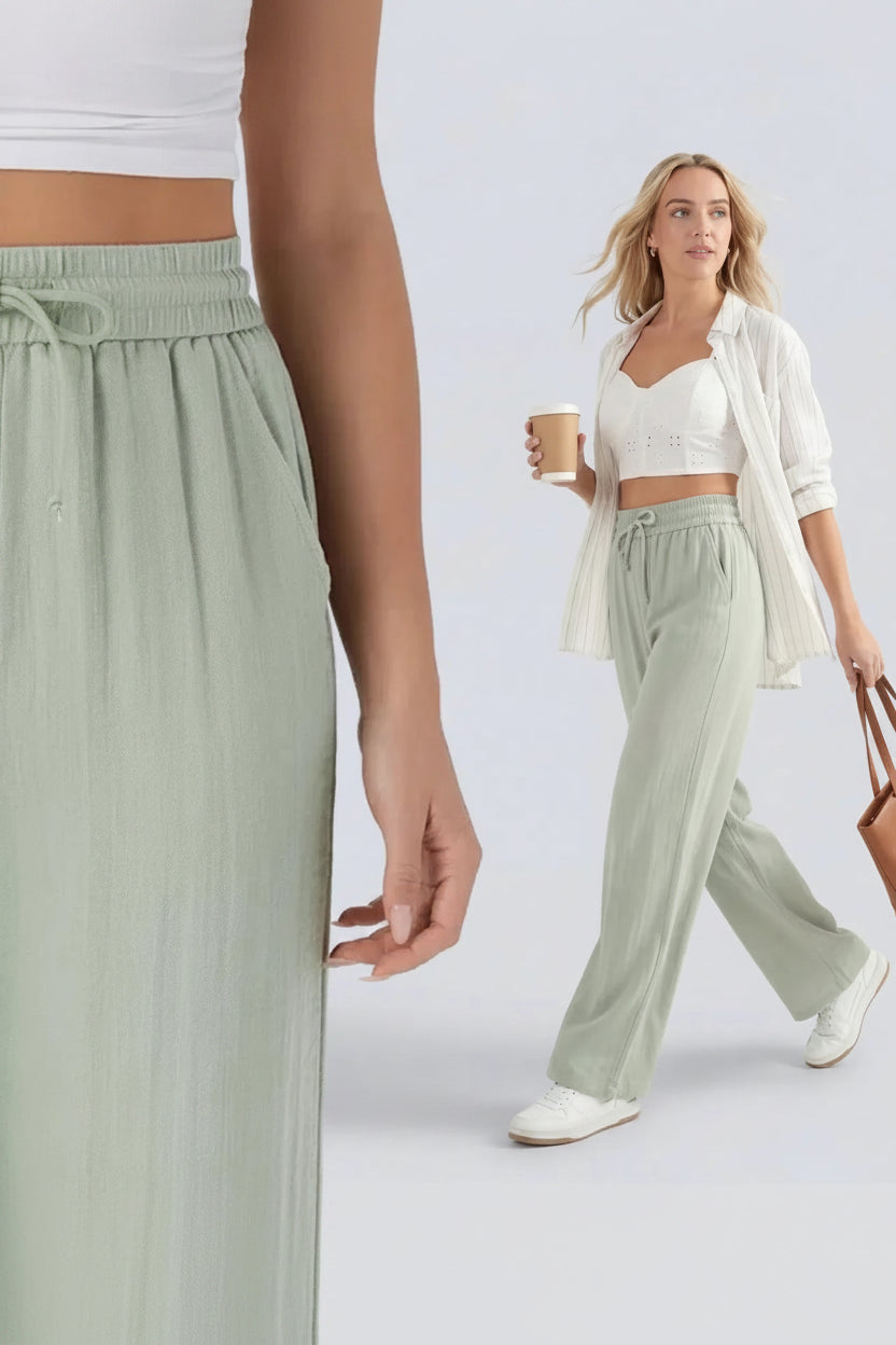 Pantalones Lino Soft