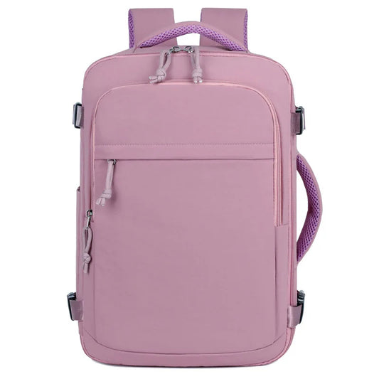 Mochila de Viaje Rosa: Medida Perfecta para Cabina y Máximo Confort