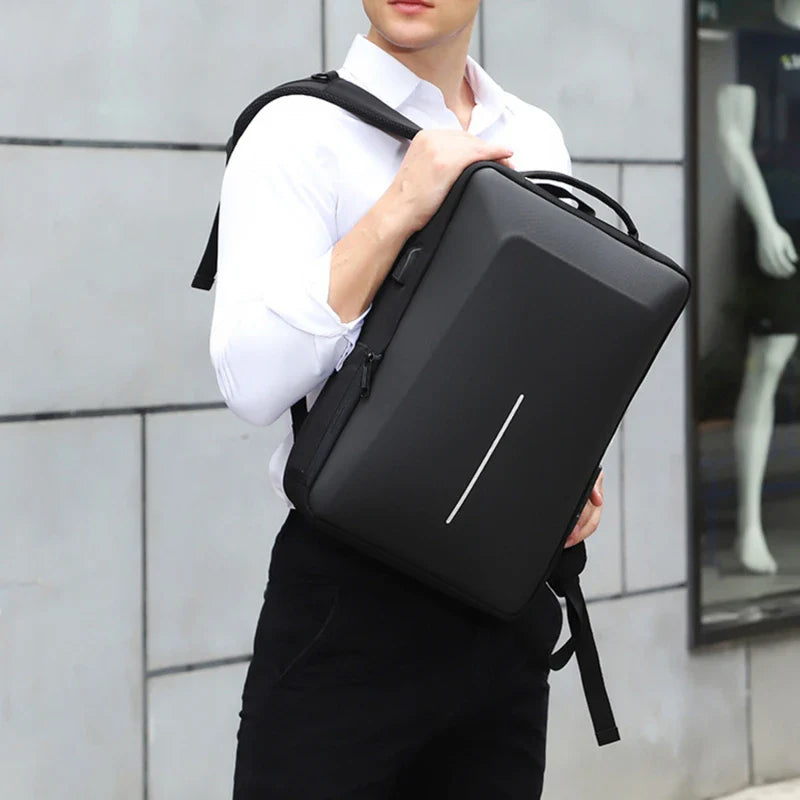 Mochila Urbana de Oxford con Compartimento para Portátil – Estilo Funcional Diario