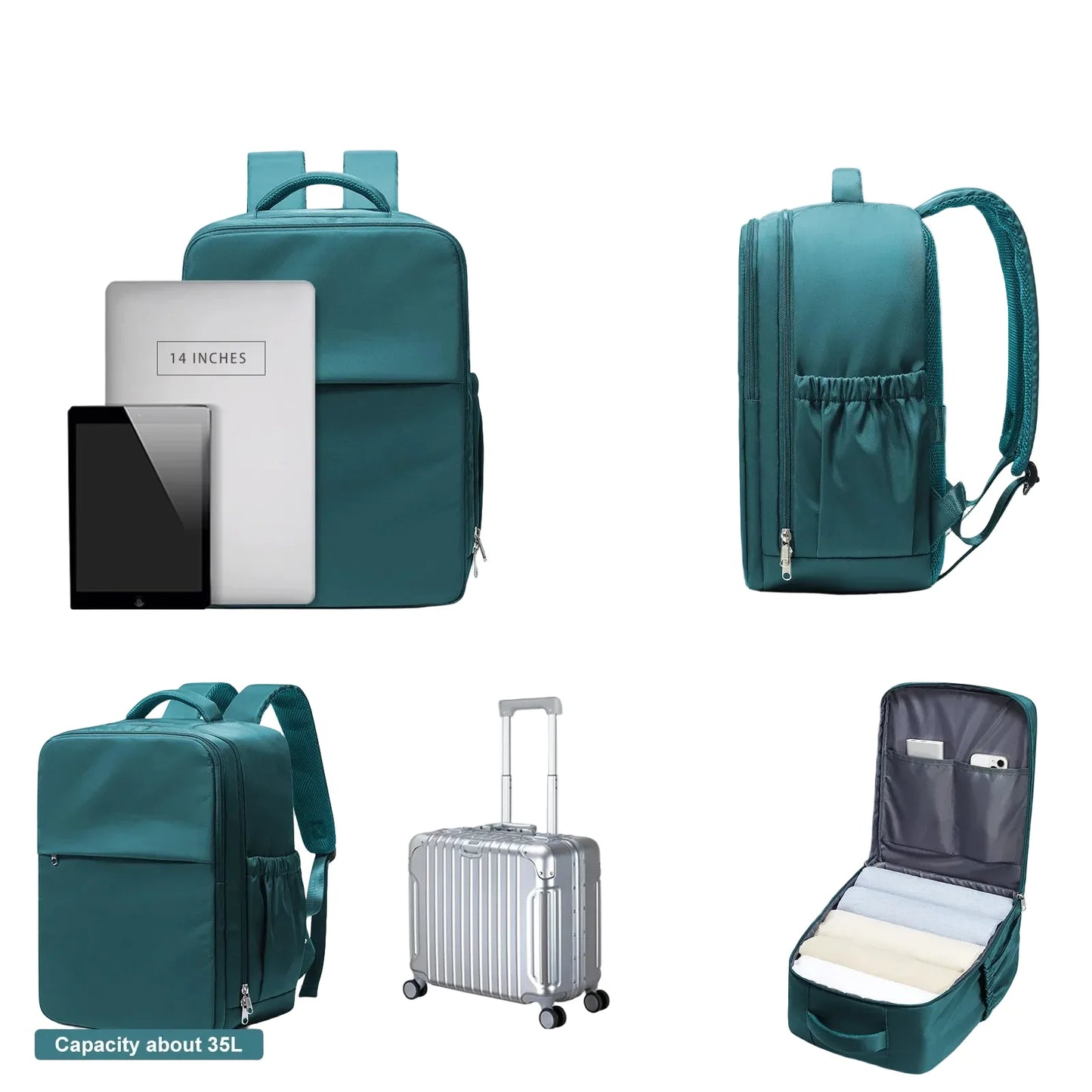 Mochila de Cabina Azul: Viaja sin Costes Extra