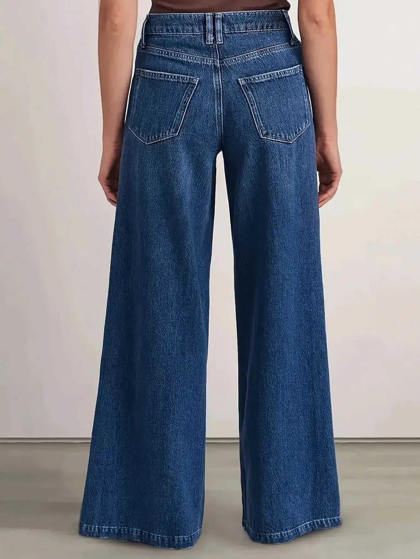 Jeans Wide Leg Azul