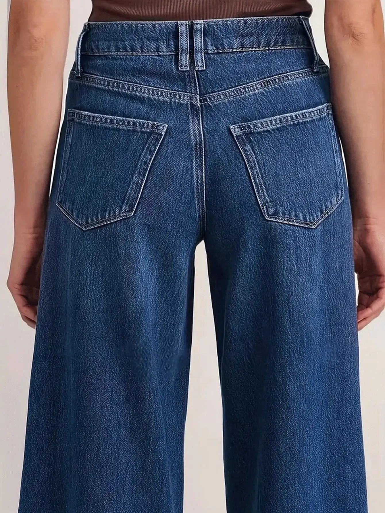 Jeans Wide Leg Azul