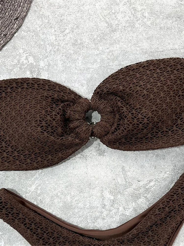 Conjunto Bikini sin tirantes