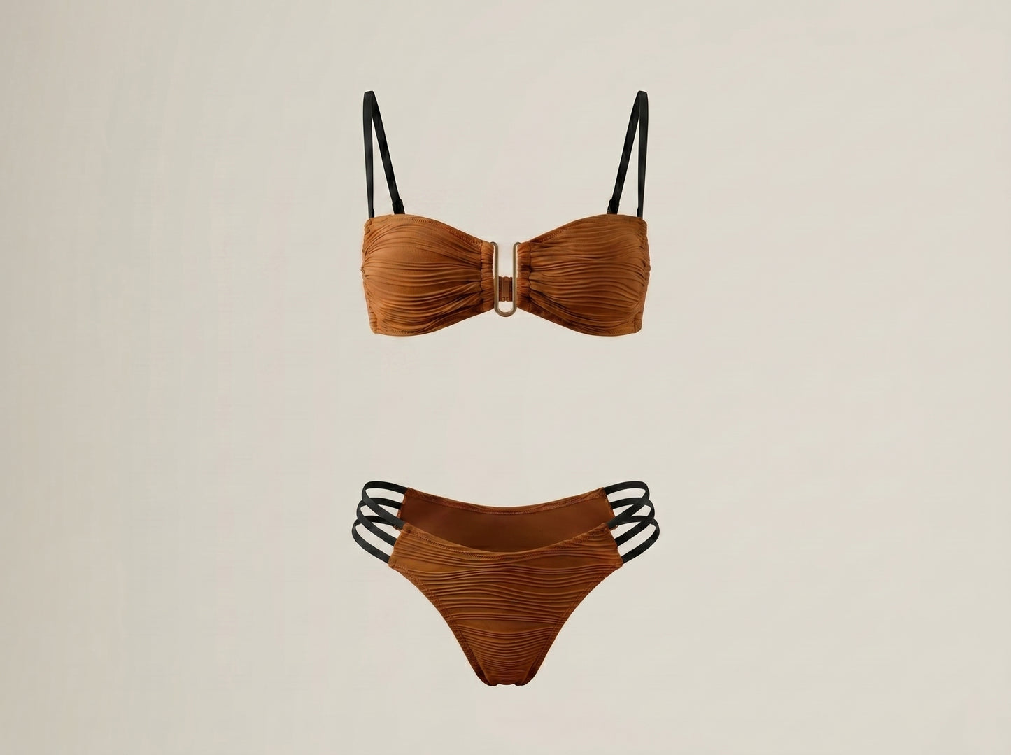 Bikini con textura