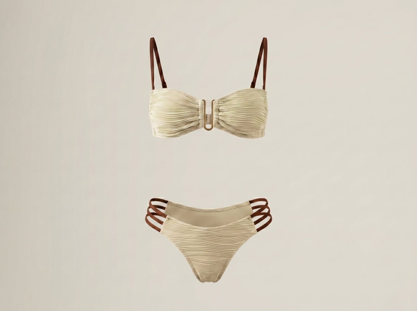 Bikini con textura