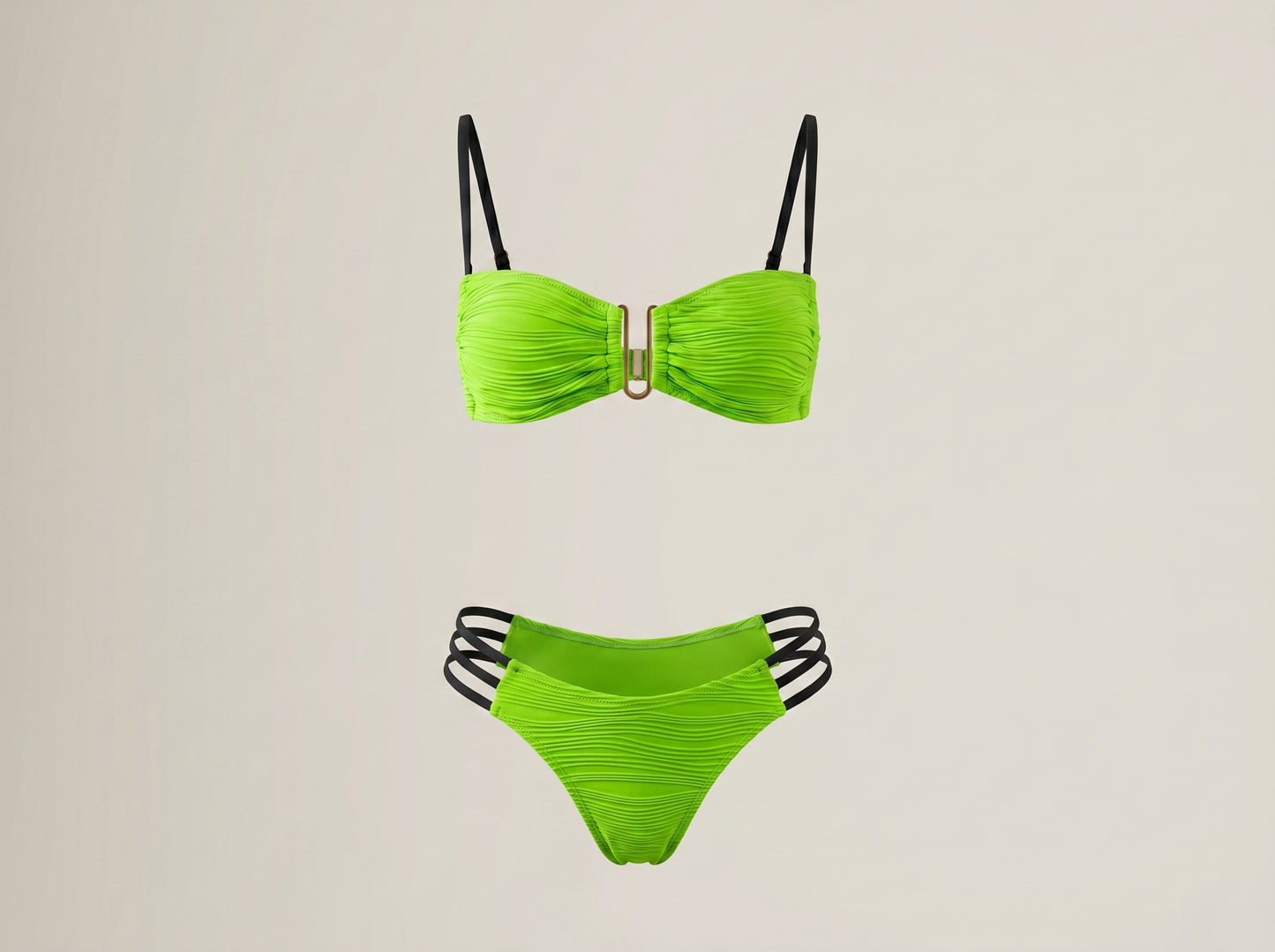 Bikini con textura