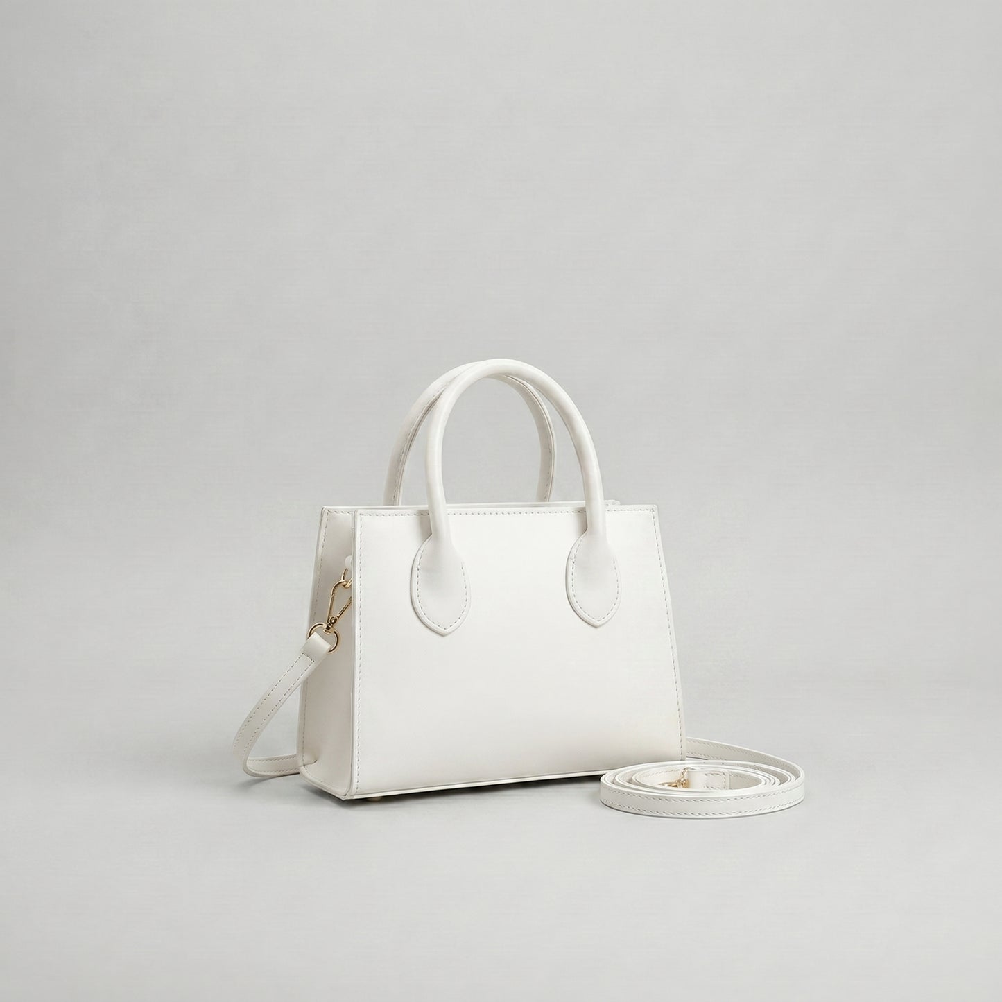 Milano| Bolso tote mini estructurado y minimalista
