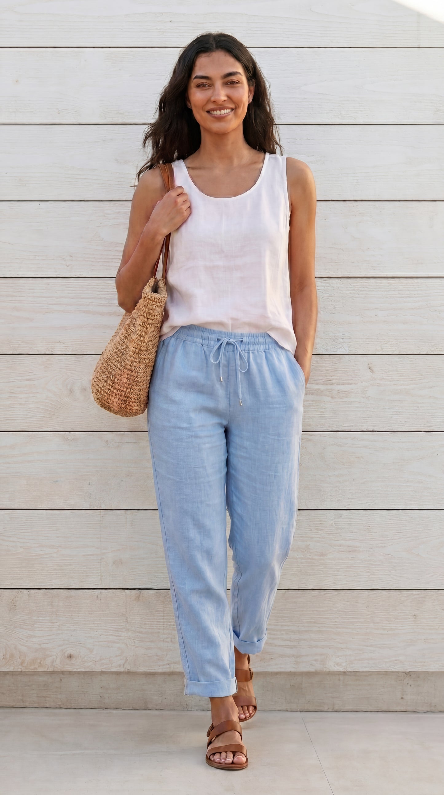 Pantalón Fino Holgado