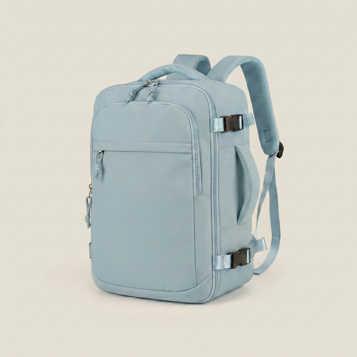 Mochila de Viaje Azul Claro: Capacidad Inteligente y Aprobada para Cabina