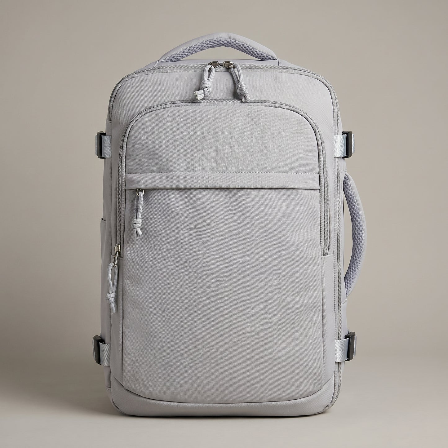 Mochila de Viaje Gris: Aprobada para Cabina y Negocios