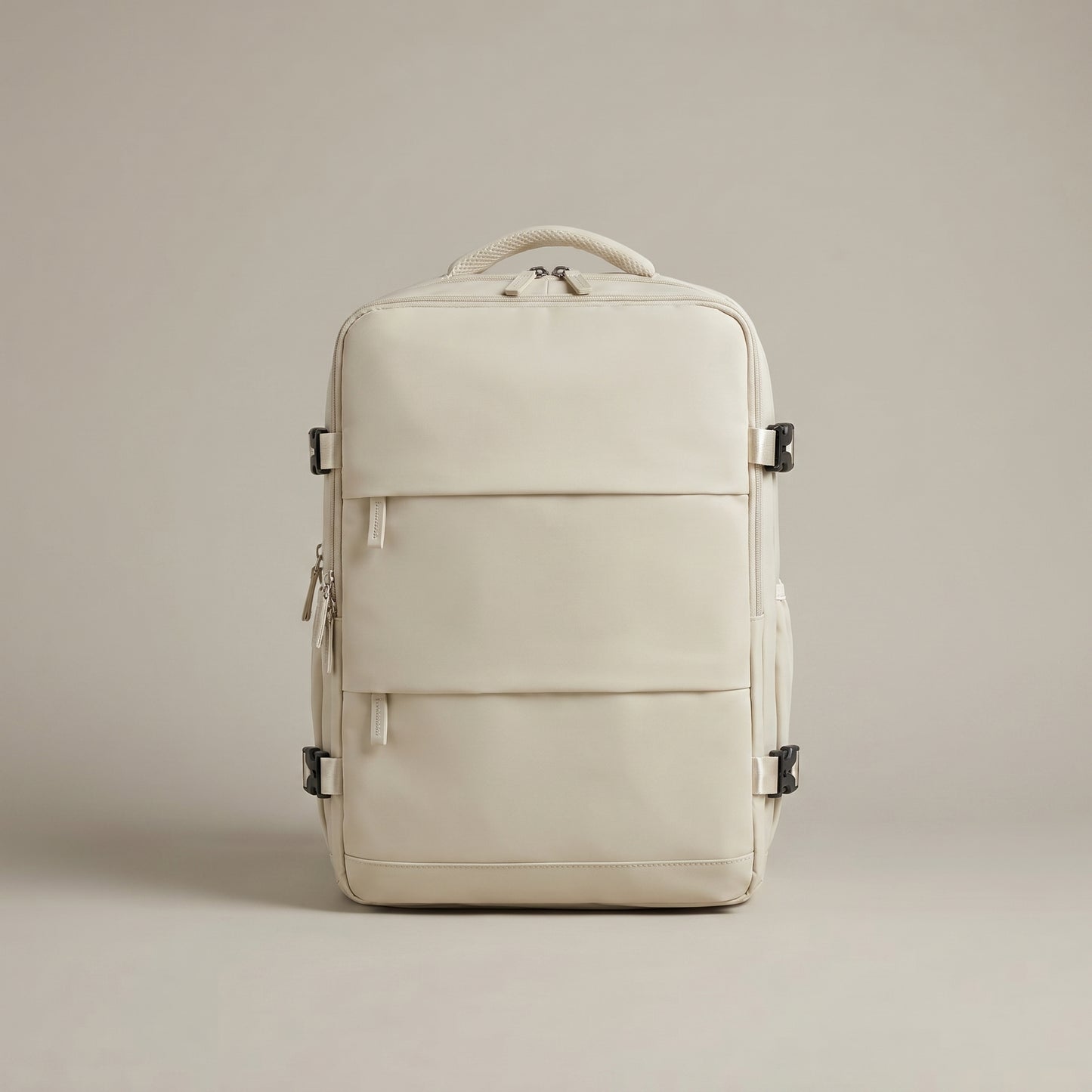 Mochila de Viaje Pro Blanco Roto –Impermeable y con Zapatero Especial