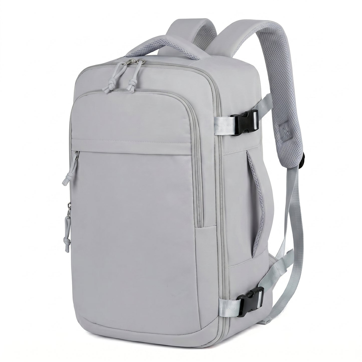 Mochila de Viaje Gris: Aprobada para Cabina y Negocios
