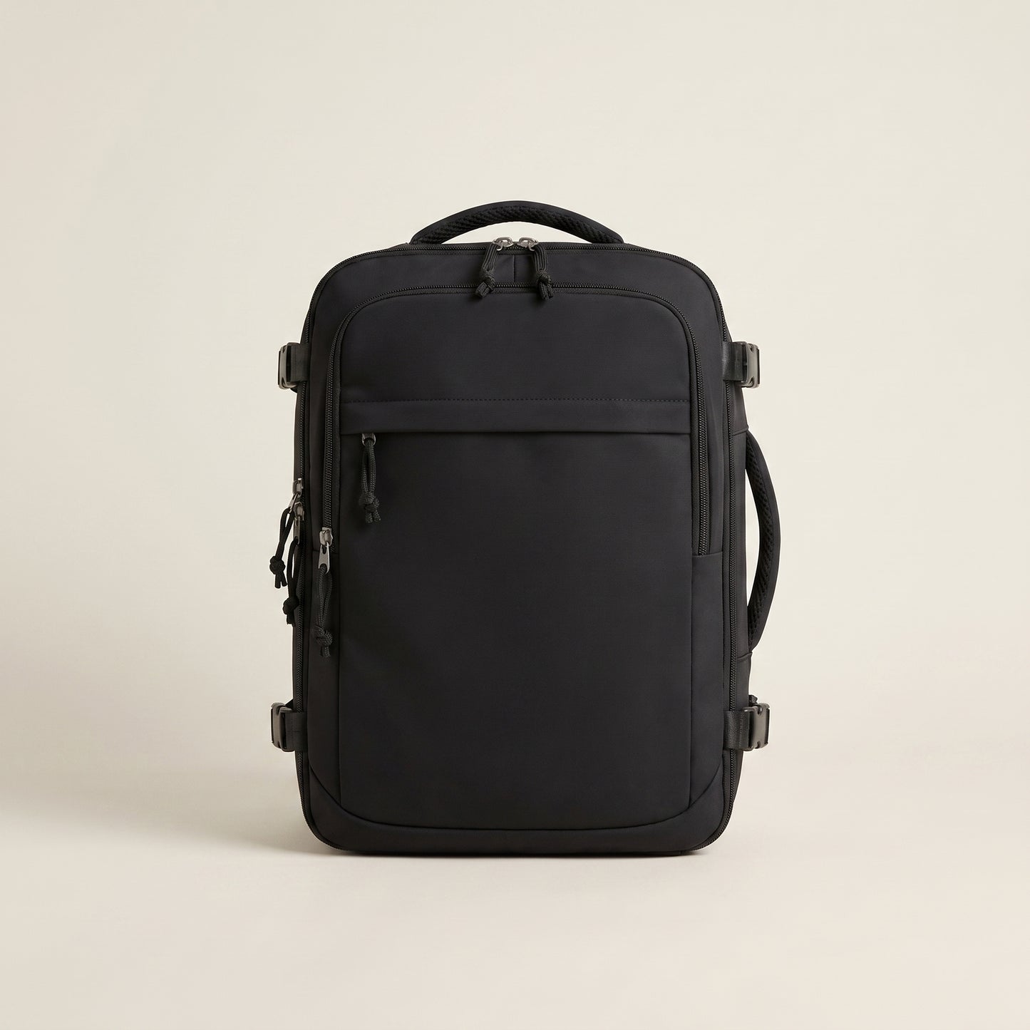 Mochila de Viaje Negra: Aprobada para Cabina y Máxima Capacidad